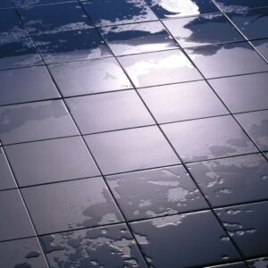 wet tiles