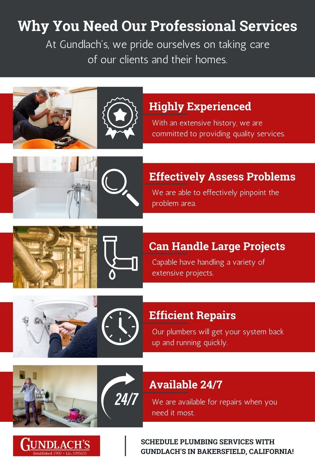 Why You Need Our Services Infographic