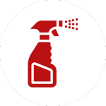 spray cleaner symbol