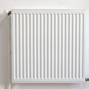 a heater on a wall