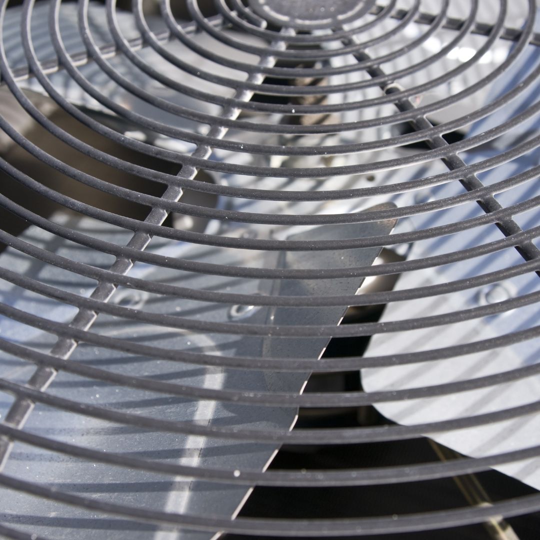 AC fan blades not running